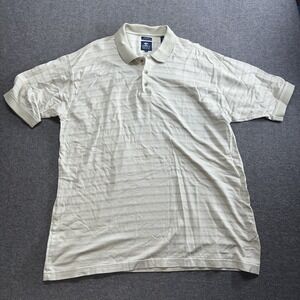 Pebble Beach Short Sleeve Polo Golf Shirt Size XL 60's Two-Ply Mercerized Cotton